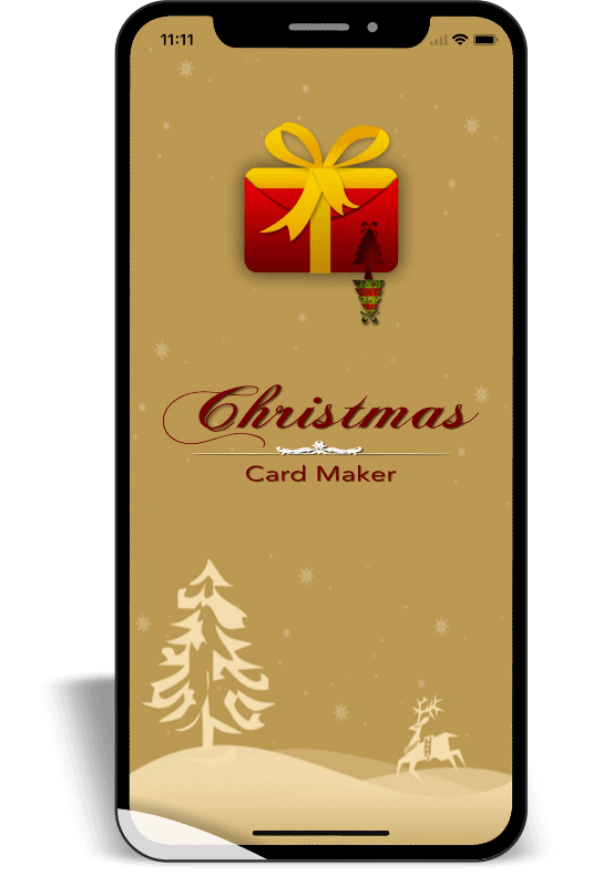 card maker splash mockup